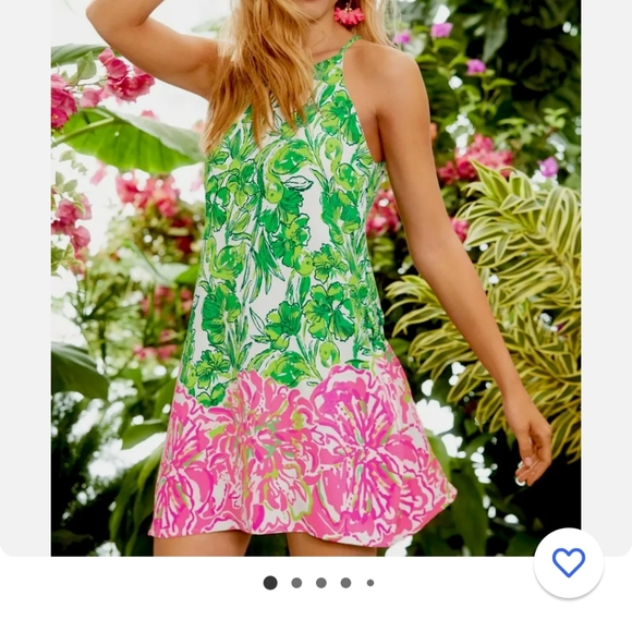 Lilly Pulitzer Dresses & Skirts - Lilly Pulitzer Pearl Romper Flamingle Size 00 womens pink green
